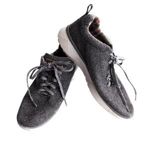 Pendleton Gray Wool Casual Vibram Sneakers Women's 6 Lace Up PWF19L05-034